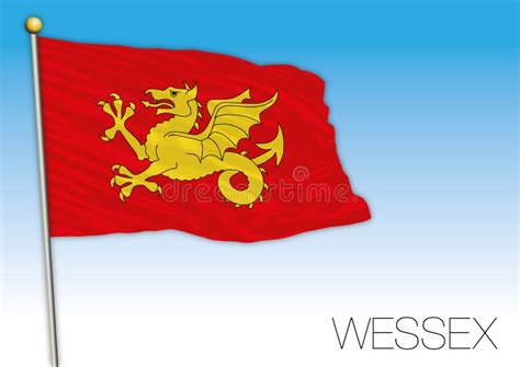 Wessex Flag, United Kingdom, Europe Stock Vector - Illustration of jack ...