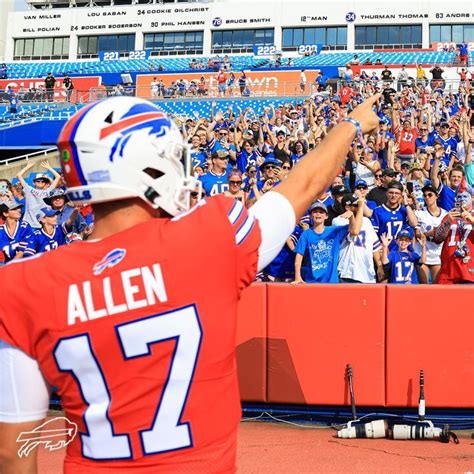 Josh Allen Bills Mafia | Buffalo bills football, Lou saban, Buffalo bills