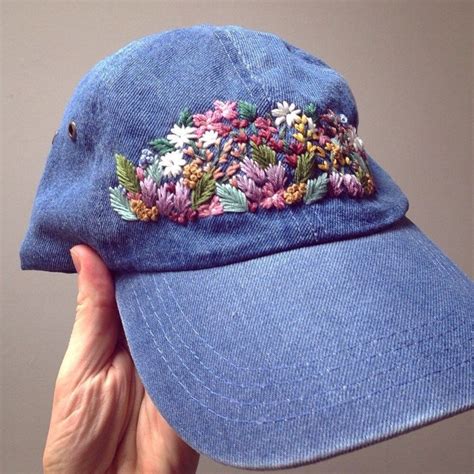 embroidery | | Custom embroidered hats, Embroidery caps, Hat embroidery