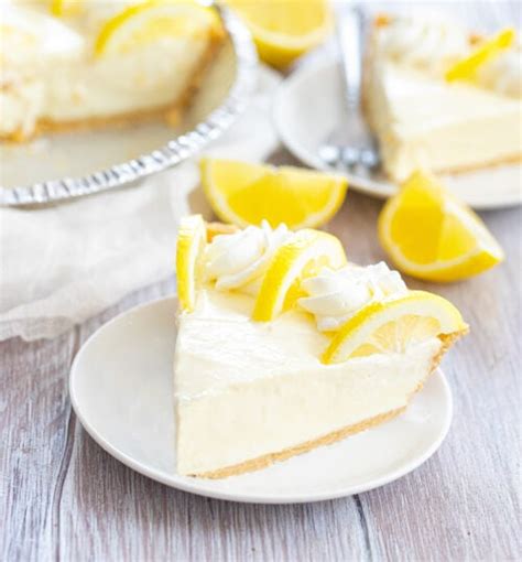 3 Ingredient No Bake Lemon Pie - Kirbie's Cravings