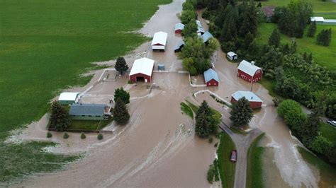 Slideshow: New photos of flooding around Montana