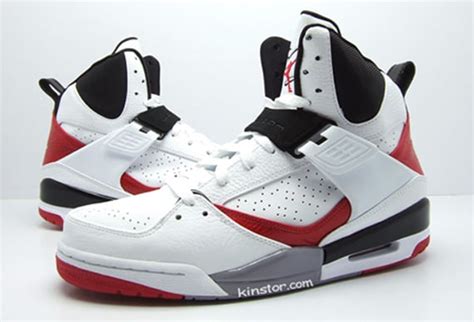 Air Jordan Flight 45 High - White / Red - Black- SneakerFiles