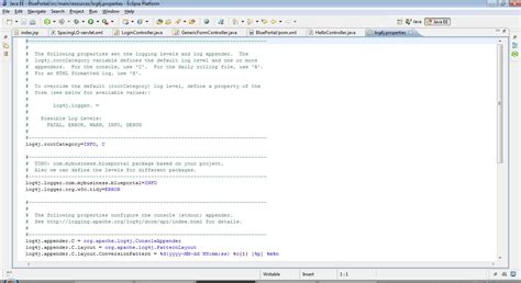 Technofes: Log4j - Sample Log4j Properties file