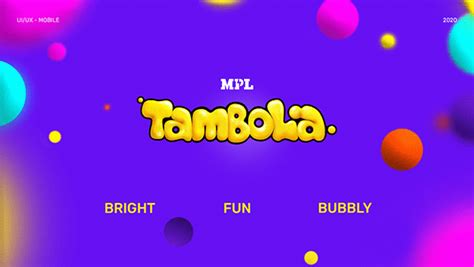 Tambola - Game Design & Identity on Behance