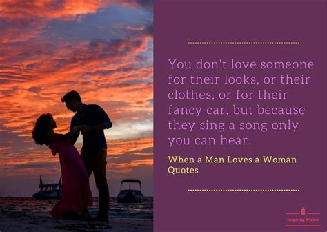 When a Man Loves a Woman Quotes - Inspiring Wishes