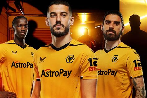 New Wolves Astropay Jersey 2022-2023 | Wolverhampton Wanderers Castore ...