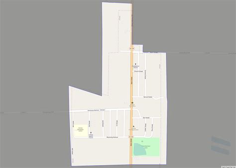 Map of Onslow city