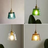 Brass Glass Pendant Light | Nordic Pendant Lamp | Simig Lighting