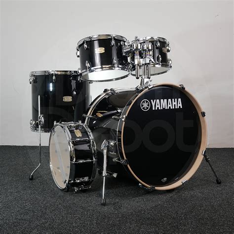 Yamaha Stage Custom Birch 22" (5pc) Shell Pack in Raven Black ...