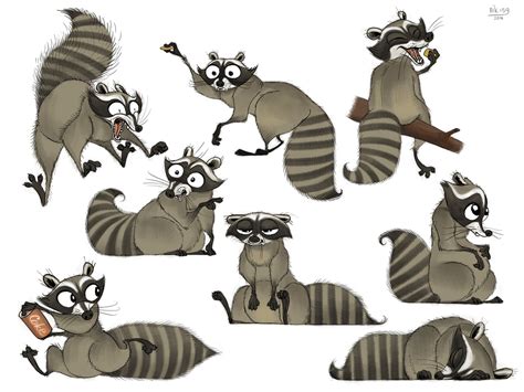 Procyon the raccoon by nik159.deviantart.com on @DeviantArt | Raccoon illustration, Cartoon ...