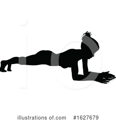 Pilates Clipart #1134360 - Illustration by David Rey