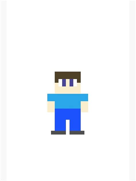 Minecraft Steve Pixel Art