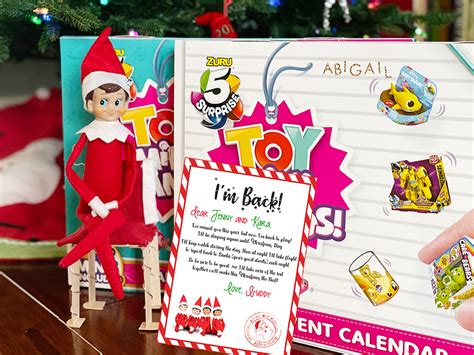 The Tired Parent’s Advent Calendar: 24 Days of Elf on the Shelf Ideas – Undefined Structure