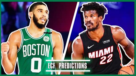 NBA Eastern Conference Finals Predictions (Celtics Heat) - YouTube