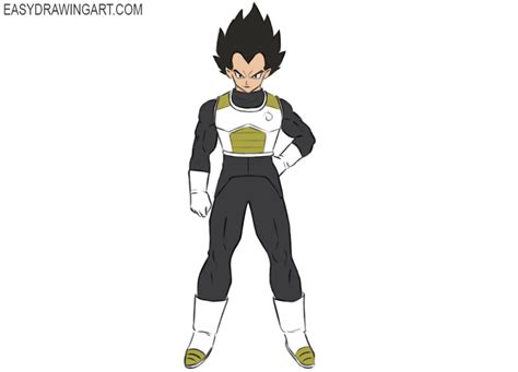 Details more than 134 vegeta full body drawing - seven.edu.vn