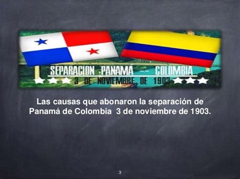 Separación de Panamá con Colombia