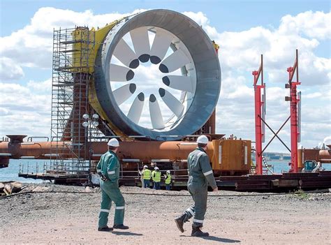 Long awaited tidal power turbine to enter Bay of Fundy next month ...