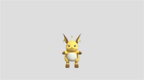 Raichu - Download Free 3D model by Neut2000 [33772df] - Sketchfab