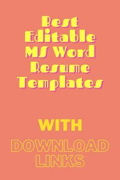 39 Resume Word ideas | resume words, resume, resume templates