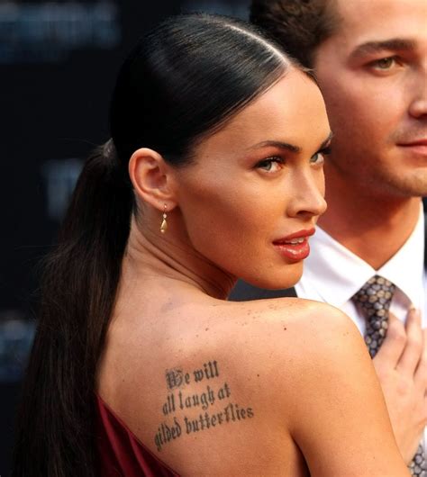 TATTOO FOR GIRLS 2011: Megan Fox Tattoos - From Shakespeare to Brian ...