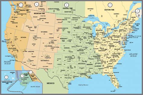 Printable Us Map With Time Zones And Area Codes - Printable Maps