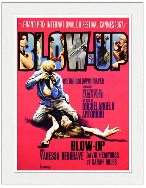 Blow Up Movie Poster, 1960s : Art Print £7.99 / Framed Print £22.99 / T-Shirt £12.99 / Shopping ...