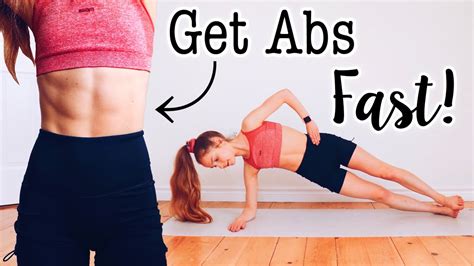 Get Abs Fast! Abs Workout Challenge - YouTube