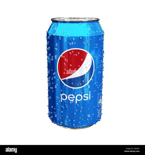 Pepsi can Isolated On White Background Stock Photo - Alamy