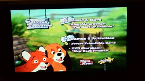 The Fox And The Hound 2 Dvd Menu