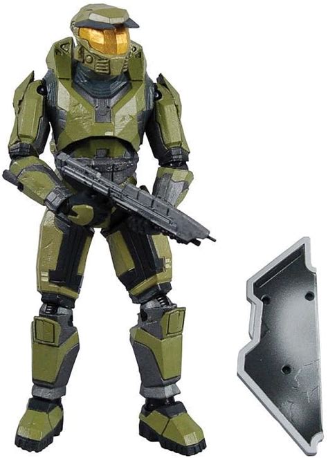 Jazwares Halo: Combat Evolved Master Chief The Spartan Collection Wave Action Figure ...