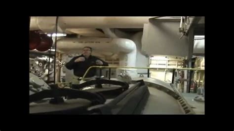 Preview of Upcoming Battleship Wisconsin Interior Tour Areas - YouTube