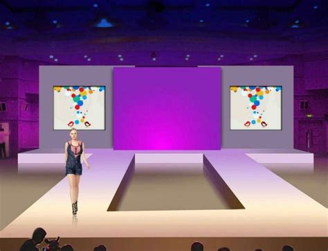 Aluminu Fashion Show Catwalk Stage With Backdrop - Buy Fashion Show ...