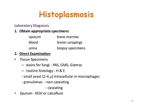 Histoplasmosis