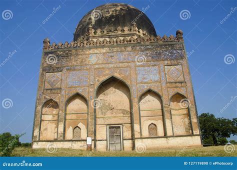 Tomb Of Alauddin Khilji Inside Qutub Heritge Complex Stock Photography ...