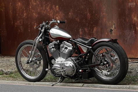 Subtle Deception: A Harley Sportster bobber from 2LOUD | Bike EXIF