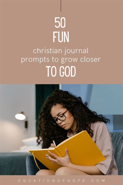 50 fun christian journal prompts to grow closer to god – Artofit