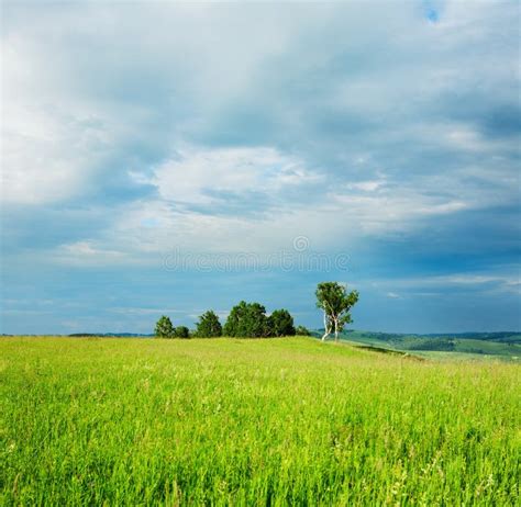 Landscape and cloudy sky stock photo. Image of spring - 10396126