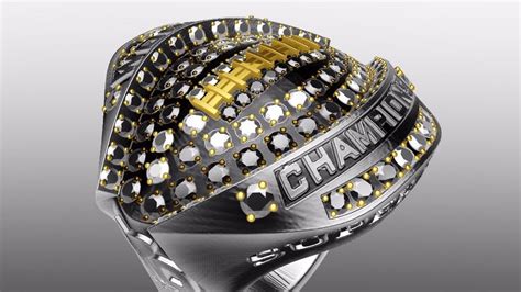 Model of the Week: Super Bowl 50 Ring by Diego Taccioli - SolidSmack