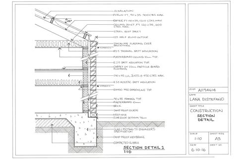 Hand-Drawn Construction Drawings :: Behance