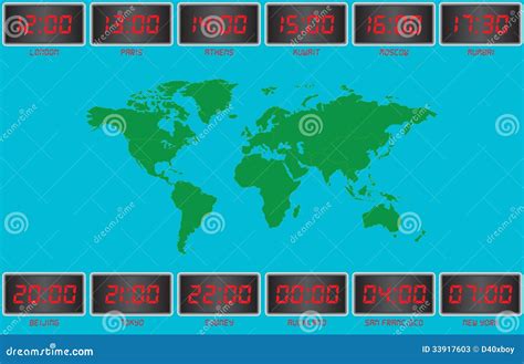 Time Zones Stock Photos - Image: 33917603