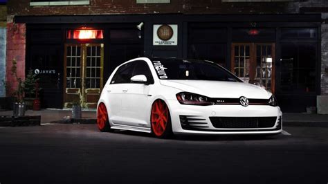 White Volkswagen Golf GTI Wallpaper - Cars HD Wallpapers - HDwallpapers.net