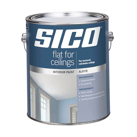 Sico Interior - Alkyd - Paint for Ceilings Series 721 - White - 3.78L | UFA