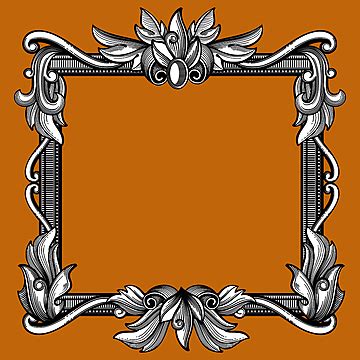 Scroll Frame Decorative Elements, Scroll, Frame, Decorative PNG and Vector with Transparent ...