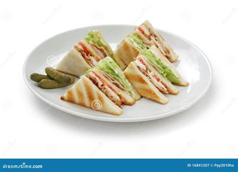 Club Sandwich , Clubhouse Sandwich Royalty-Free Stock Image | CartoonDealer.com #16841194