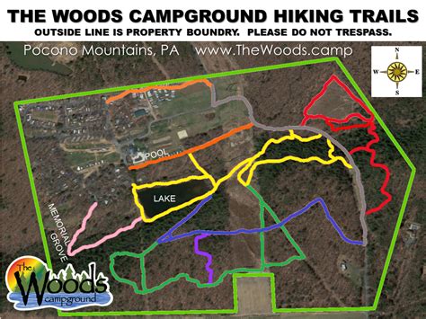 Hiking | The Woods Camping Resort