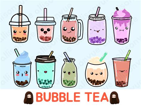 Boba Drinks Clipart Bubble Tea Png Bubble Tea Png Bundle Boba Tea ...