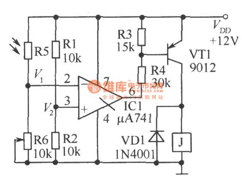 precise optical control circuit - Magnetic_Sensor - Sensor_Circuit - Circuit Diagram - SeekIC.com