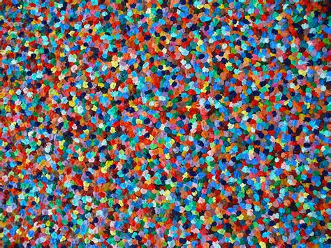 Abstract Dots Painting by Laura Savi - Fine Art America