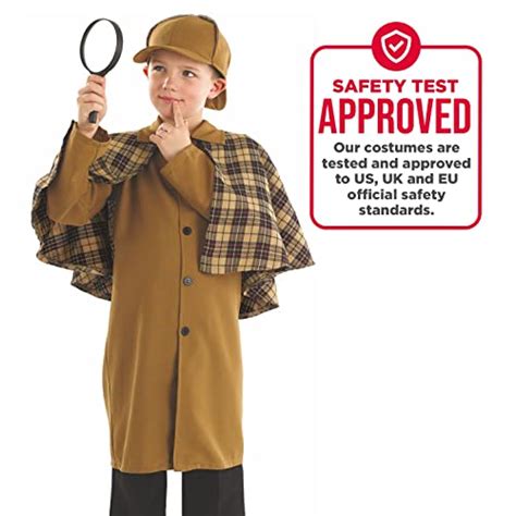 fun shack Kids Detective Costume Kids, Boys Detective Costume, Girls ...