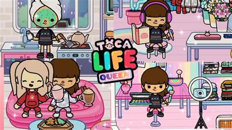 1 Günlük Rutinim ♡ Toca Life World Türkçe/ Toca Life Queen - YouTube